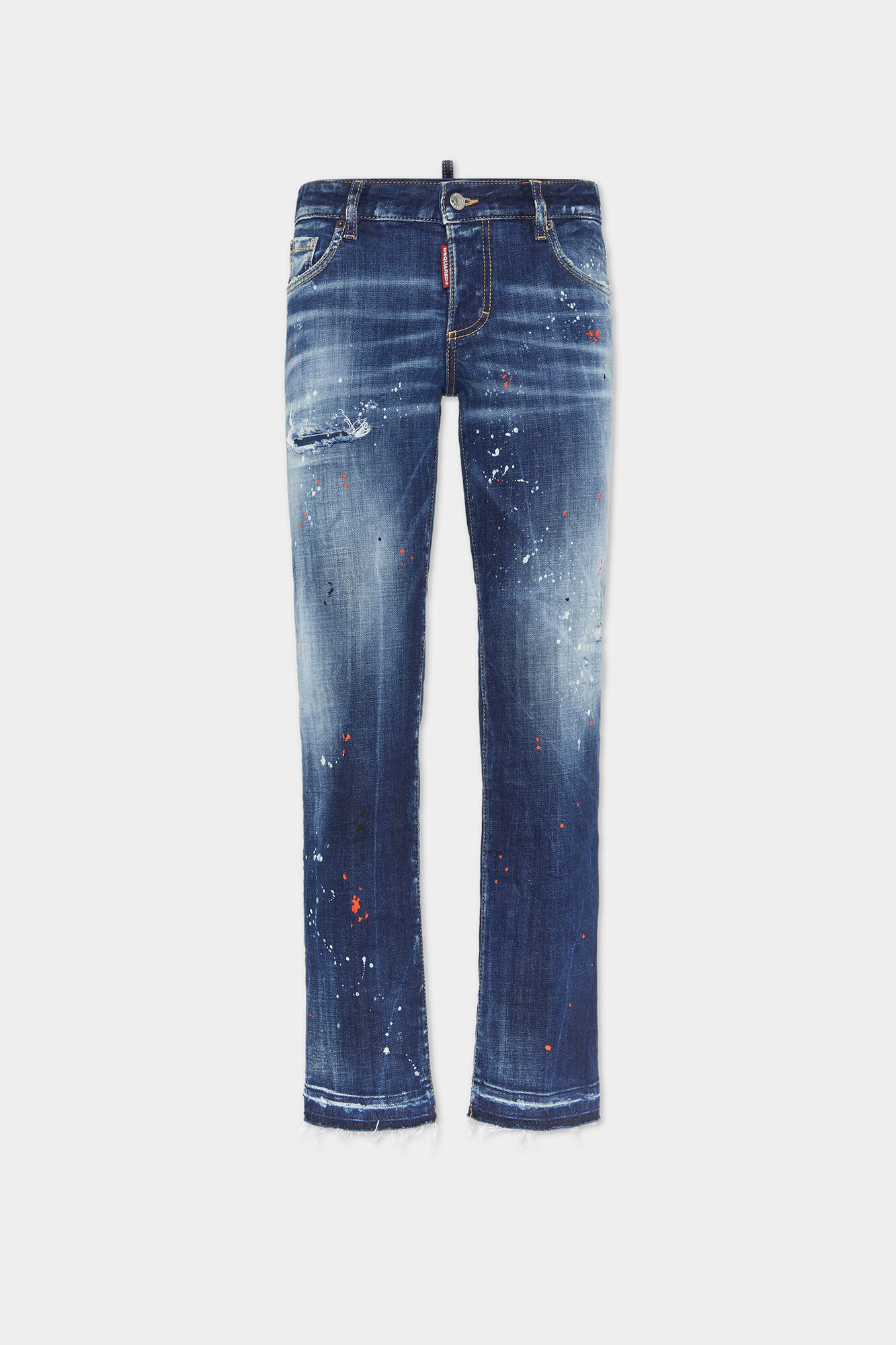S75LB1064S30664470G1 Medium Red Spots Wash Jenna Jeans - Image 1