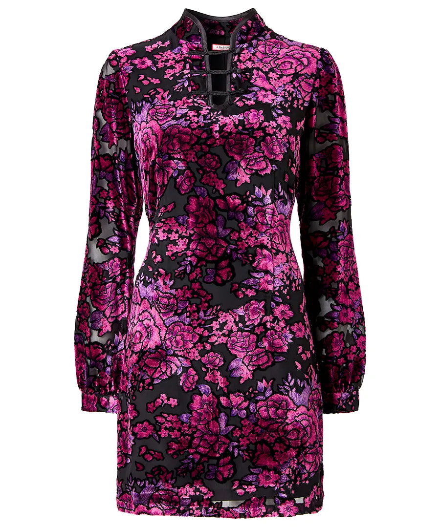 WG707A_2 Modern Texture Tunic Dress - Image 1