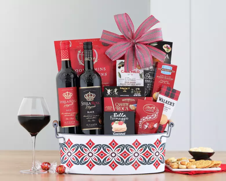 download (1) Stella Rosa Semi Sweet Wine Gift Basket - Image 1